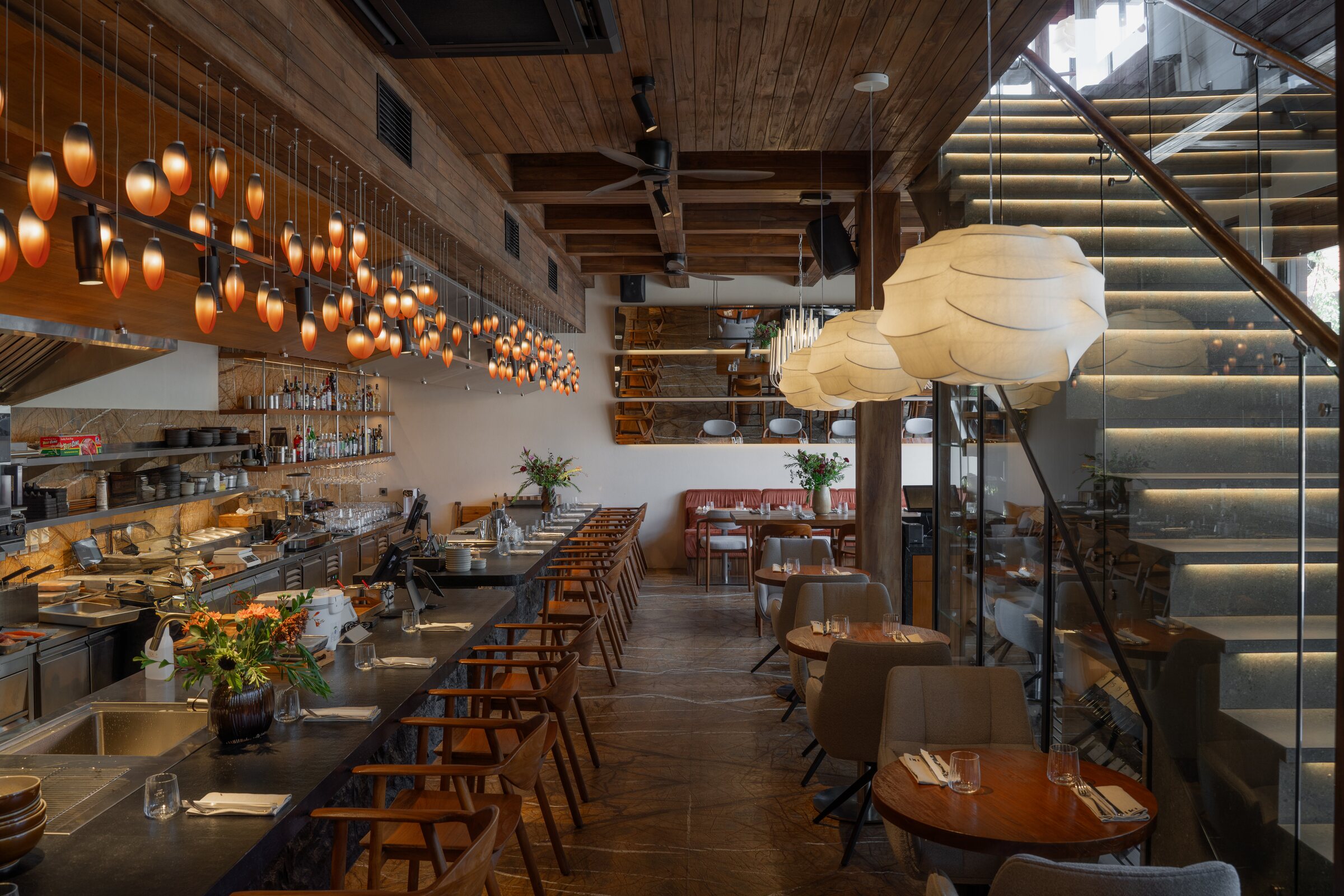 Interior of IKI IZAKAYA in Canggu, Bali